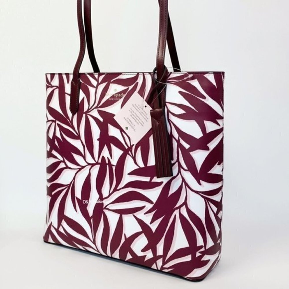 NEW Kate Spade Handbag Jana Tote Bag Foliage Multi - Picture 2 of 13